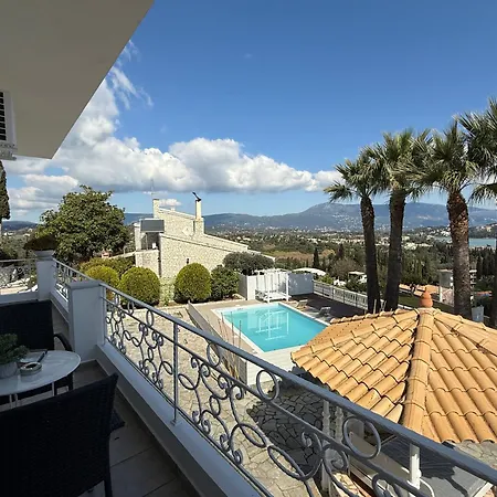 Willa La Vista - 5 Bds, 2 Private Swimming Pools, Stunning Sea Views Only 10 Minutes From Corfu Town's Centre Gouvia